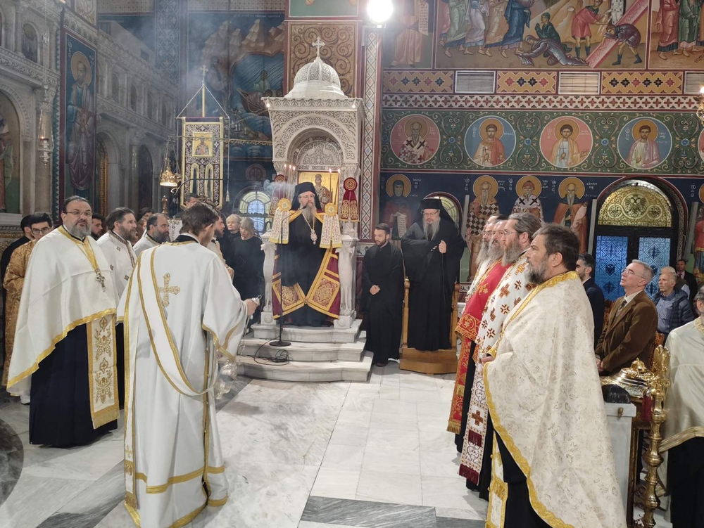 Πανηγυρικός Εσπερινός στον Άγιο Άχίλλιο