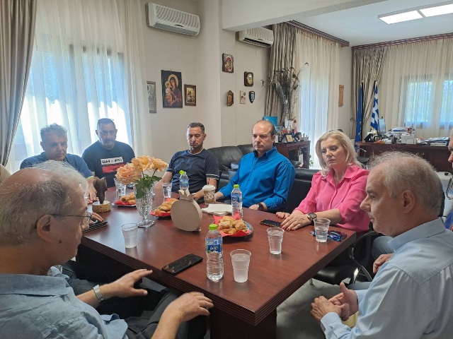 Επίσκεψη μελών της Διοίκησης του ΟΔΥΘ ΑΕ στον Δήμο Τεμπών
