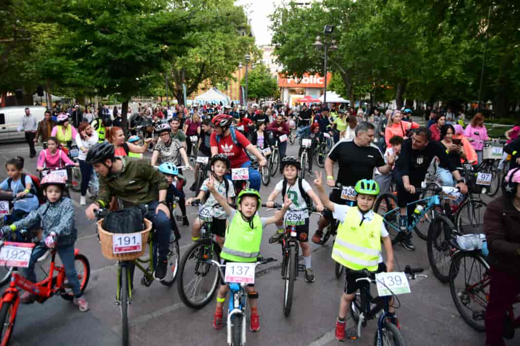 Με ποδηλατάδα στη Λάρισα και μεγάλη γιορτή στο Πάρκο Χρωμάτων θα εορταστεί η Παγκόσμια Ημέρα Ποδηλάτου