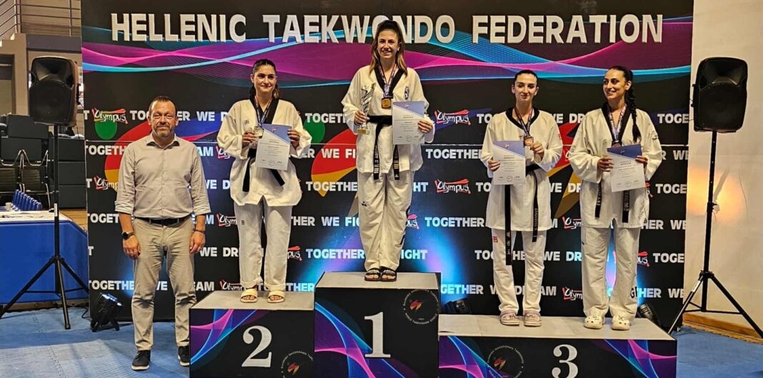 Χρυσό για την Λαρισαία Ειρήνη Ντόβα στο Πανελλήνιο Πρωτάθλημα Ταεκβοντό Νέων!