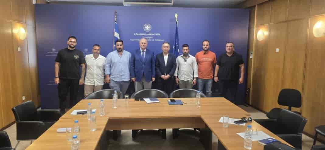 Συνάντηση του αγροτικού συλλόγου πρώην Δήμου Πλατυκάμπου με ΥΠΑΑΤ