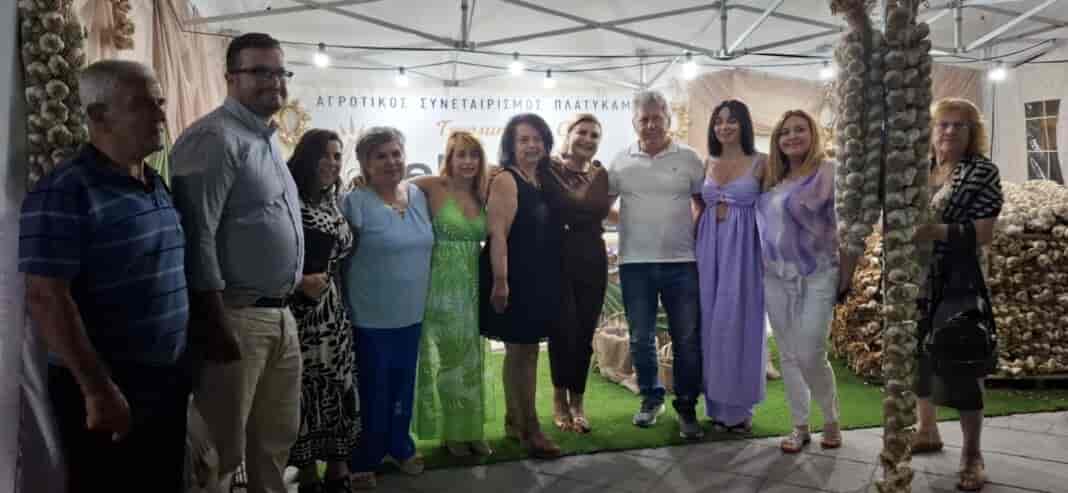 Ε. Λιακούλη στη Γιορτή Σκόρδου Πλατυκάμπου:«Δυνατός Τόπος, Δυνατοί Άνθρωποι, Δυνατά Προϊόντα!»