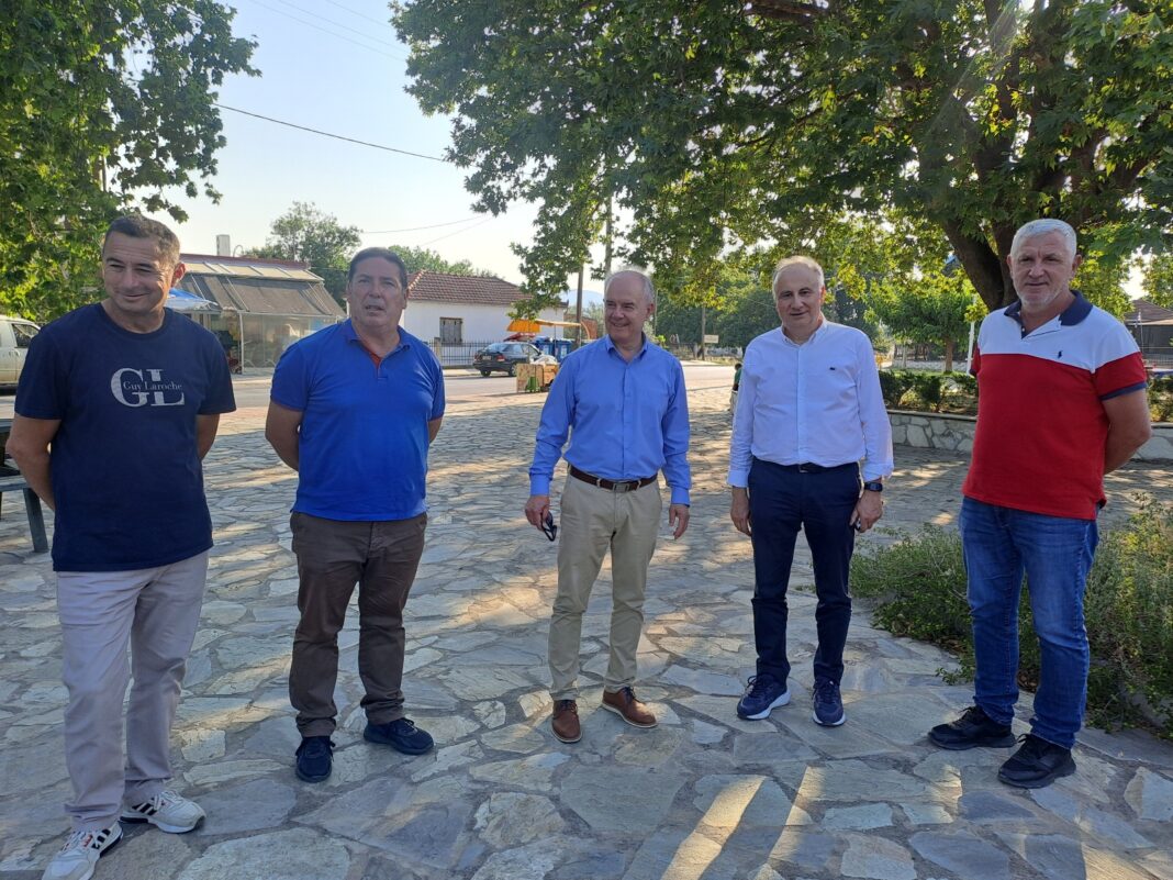 Επίσκεψη του Προέδρου του Πράσινου Ταμείου στον Δήμο Τεμπών