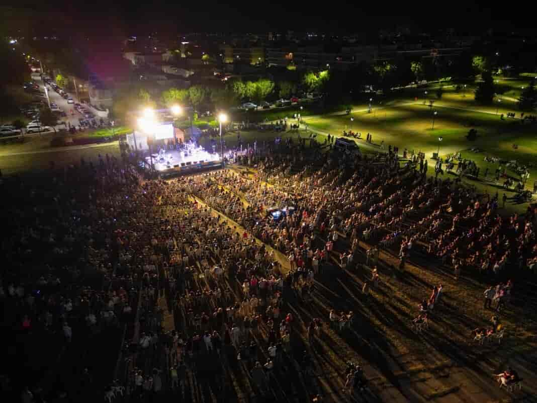 Μαγευτική συναυλία από τους Φραγγούλη-Περρή στο Πάρκο των Χρωμάτων