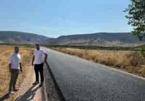 Στο Δαμάσι συνεχίζεται το πρόγραμμα ασφαλτοστρώσεων του Δήμου Τυρνάβου