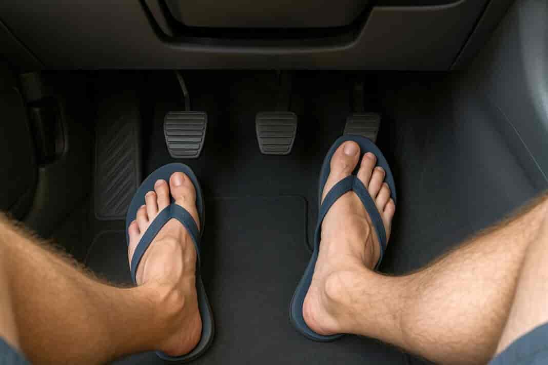 33χρονος “πήρε σβάρνα” με το αυτοκίνητό του τρία οχήματα επειδή …του έφυγε η παντόφλα