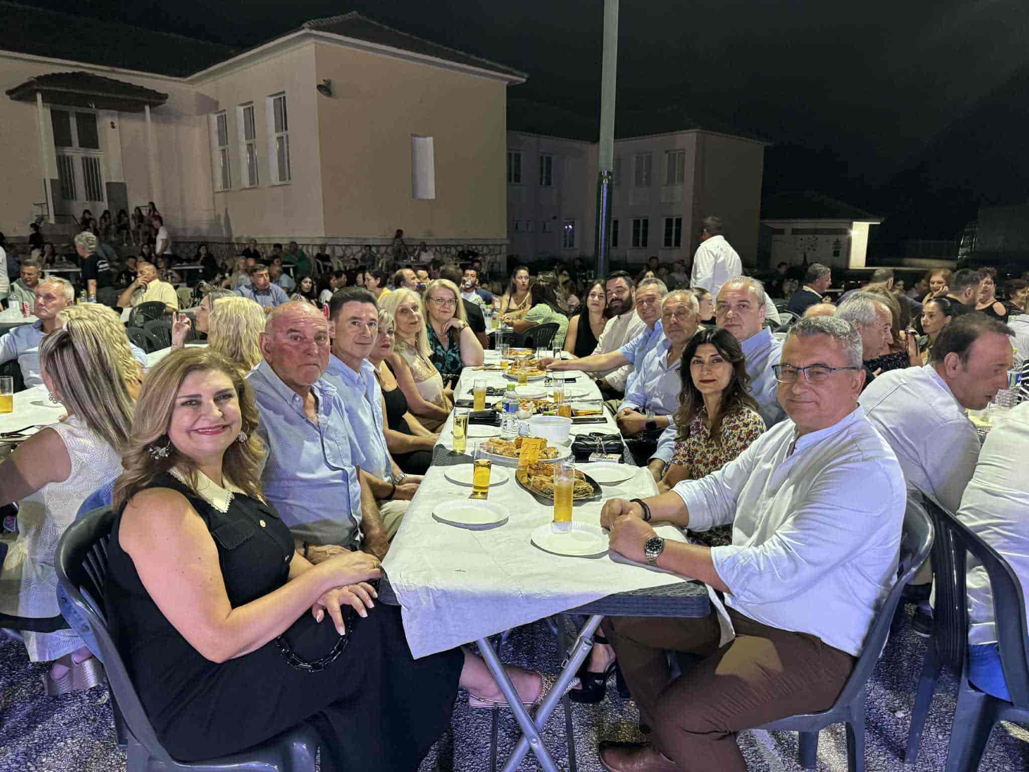 Ε. Λιακούλη στην γιορτή πίτας στην Τσαριτσάνη