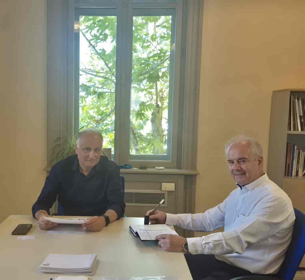 Συνάντηση του Δημάρχου Τεμπών με τον Πρόεδρο και στελέχη του Πράσινου Ταμείου