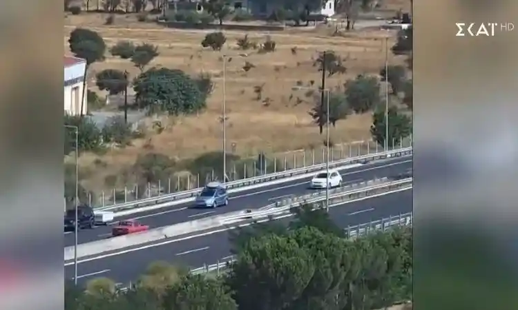 Σοκ στην Εθνική: Οδηγός κινούνταν για ώρα στο αντίθετο ρεύμα