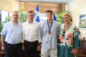 - «Κάνεις τη Λάρισα περήφανη», είπε ο Θανάσης Μαμάκος