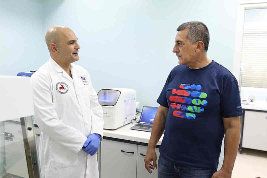 Ικανοποίηση Κουρέτα για το έργο του Κτηνιατρικού Εργαστηρίου για την αντιμετώπιση της ευλογιάς