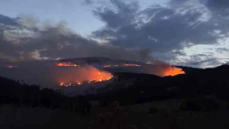 Σε εξέλιξη η φωτιά κοντά στο Δαμάσι – Σταμ