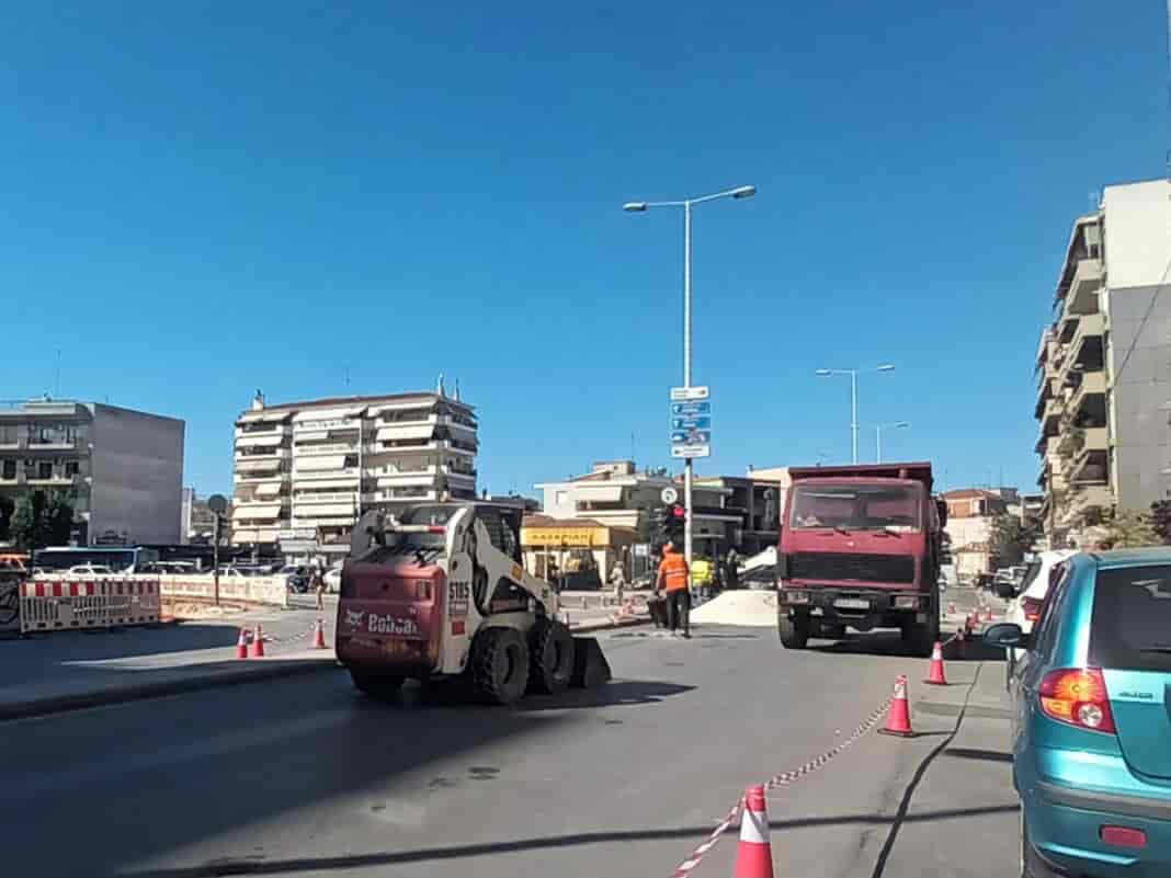 Ολικός αποκλεισμός στην οδό Φαρσάλων Τετάρτη