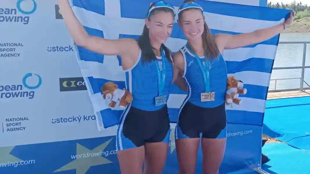 541445979_1263906815538836_8427201101171680594_n Χρυσό μετάλλιο για Μουρατίδου-Λιόλιου στο Ευρωπαϊκό πρωτάθλημα κωπηλασίας Κ-23