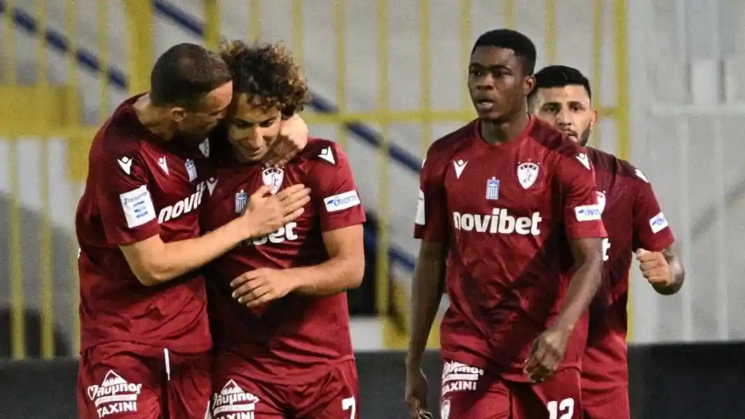 Ατρόμητος - ΑΕΛ Novibet 1-1