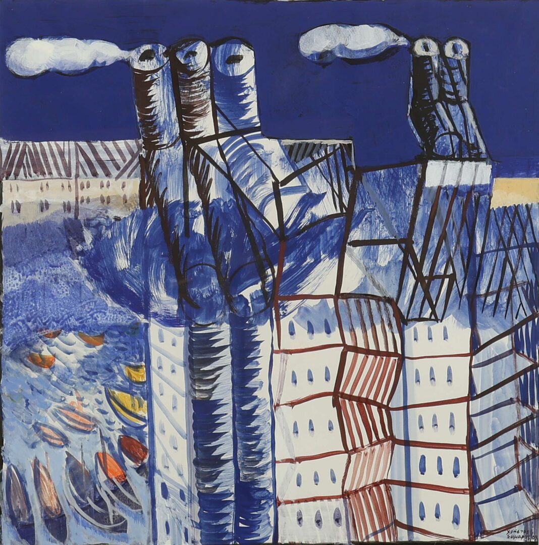 ΑΝΟΙΚΤΗ ΞΕΝΑΓΗΣΗ ΣΤΗΝ ΕΚΘΕΣΗ ‘‘Η «ΣΙΩΠΗ» ΤΩΝ ΕΡΓΩΝ ΤΟΥ ΧΡΗΣΤΟΥ Γ. ΣΑΜΑΡΑ’’ ΣΤΗ ΔΗΜΟΤΙΚΗ ΠΙΝΑΚΟΘΗΚΗ ΛΑΡΙΣΑΣ - ΜΟΥΣΕΙΟ Γ. Ι. ΚΑΤΣΙΓΡΑ