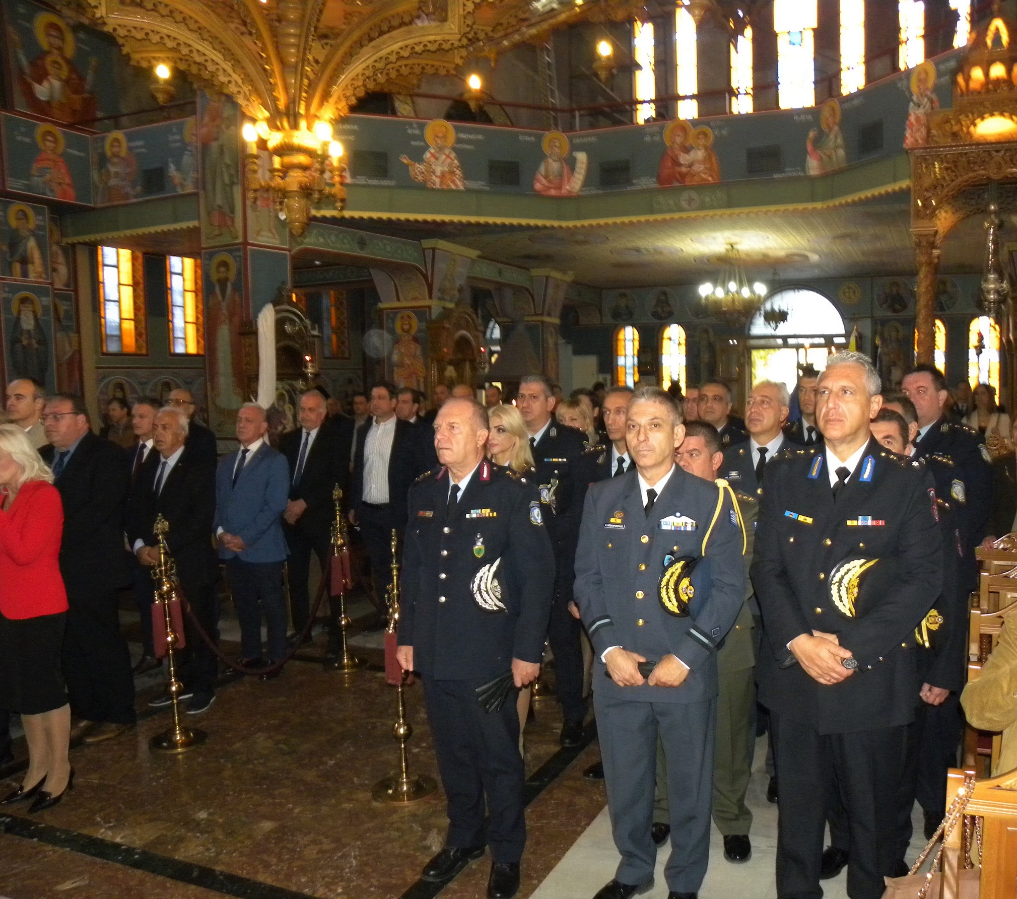 Εορτασμοί στη Λάρισα για την «Ημέρα της Ελληνικής Αστυνομίας» και του Προστάτη του Σώματος, Αγίου Αρτεμίου