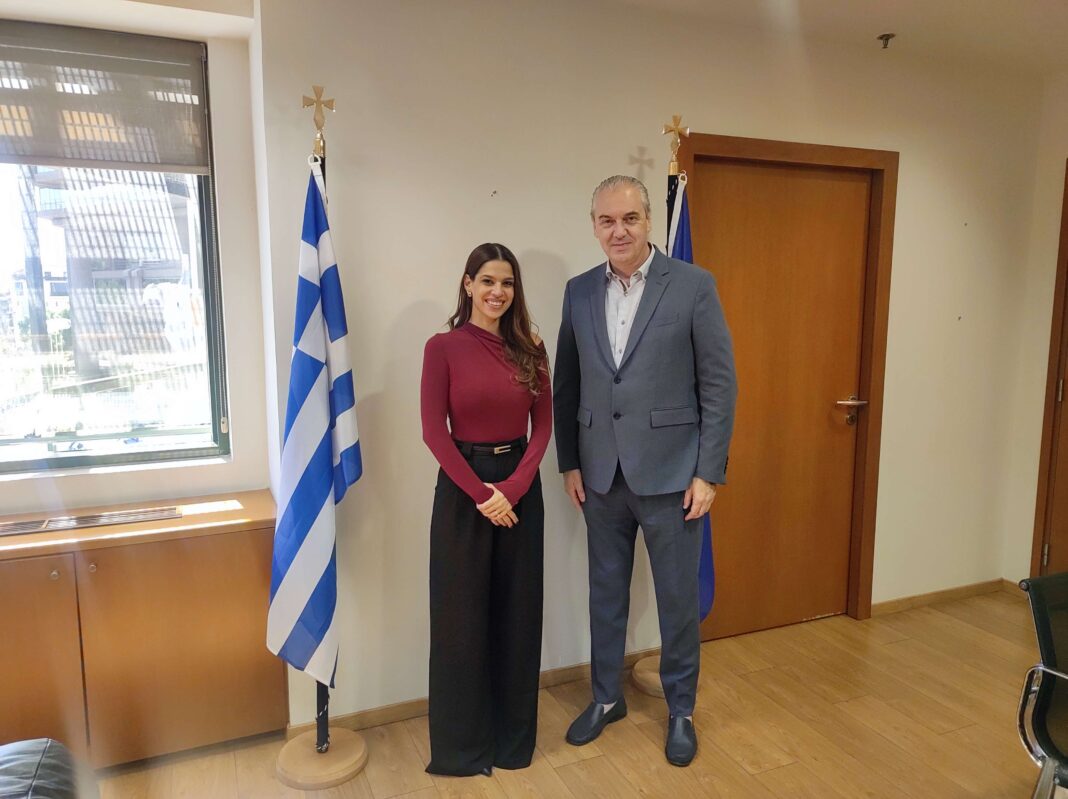 Συνάντηση Δημάρχου Ελασσόνας με τη Γενική Γραμματέα Ενέργειας Δέσποινα Παληαρούτα