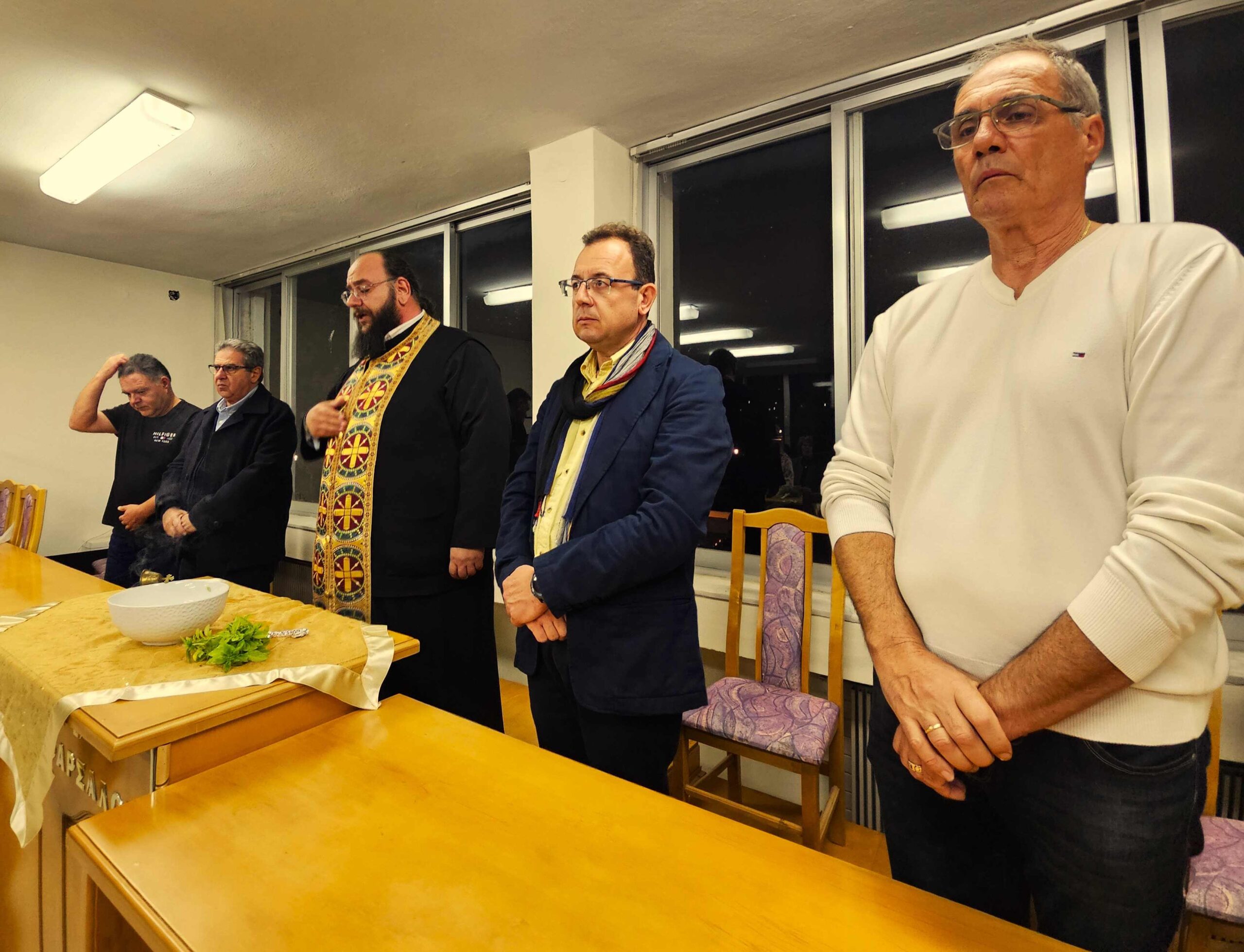 Αγιασμός στη Δημοτική Χορωδία Φαρσάλων