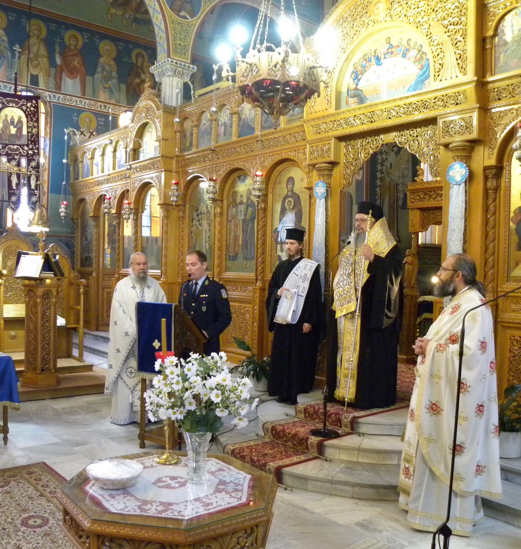 Εορτασμοί στη Λάρισα για την «Ημέρα της Ελληνικής Αστυνομίας» και του Προστάτη του Σώματος, Αγίου Αρτεμίου