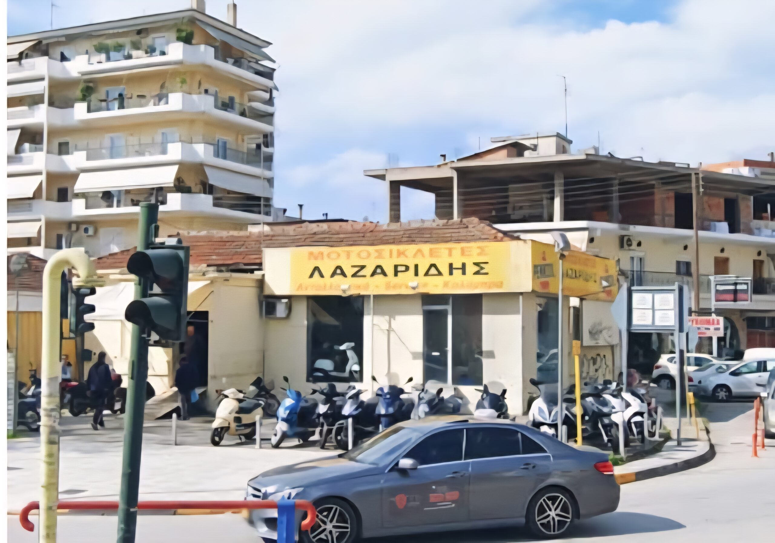 Λάρισα: Σε εξέλιξη τα έργα στον κόμβο της Ηρ. Πολυτεχνείου & Φαρσάλων