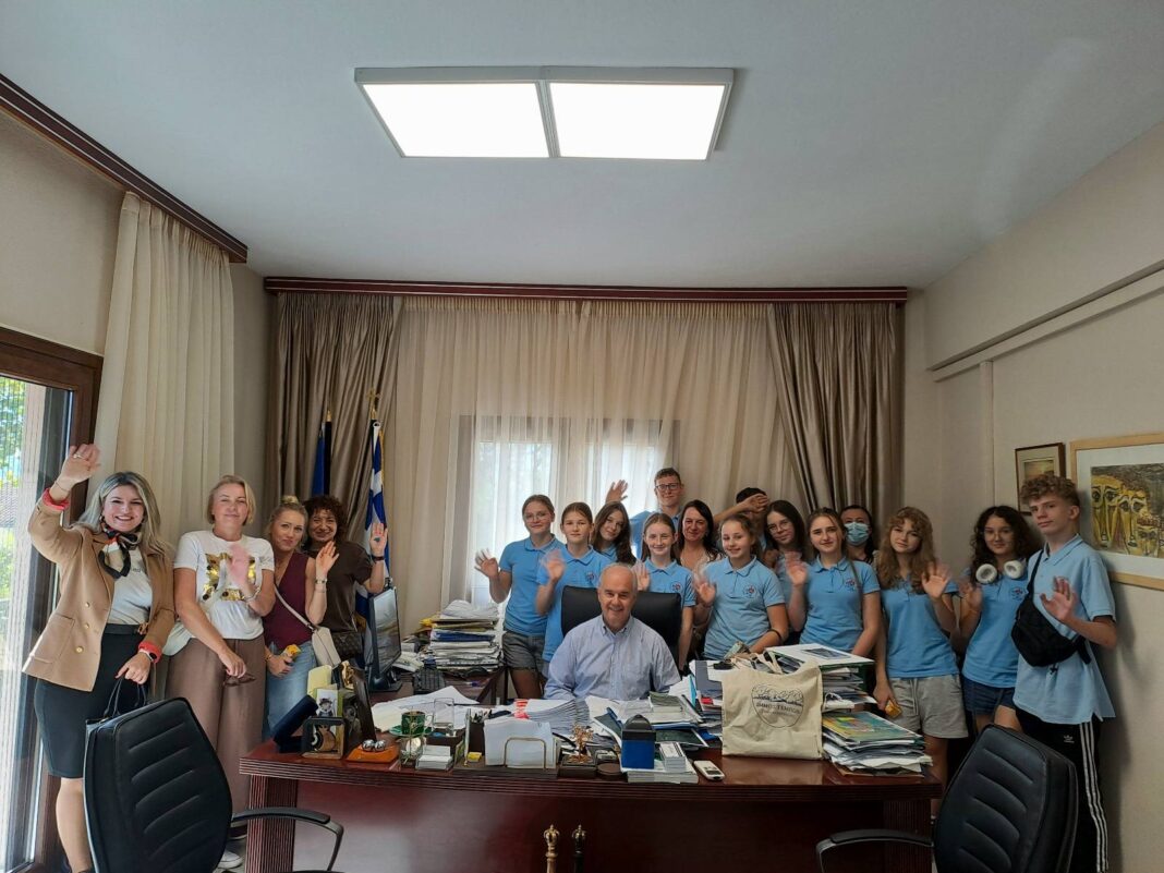 Επίσκεψη μαθητών από την Πολωνία στο Δημαρχείο Τεμπών στο πλαίσιο του προγράμματος Erasmus+