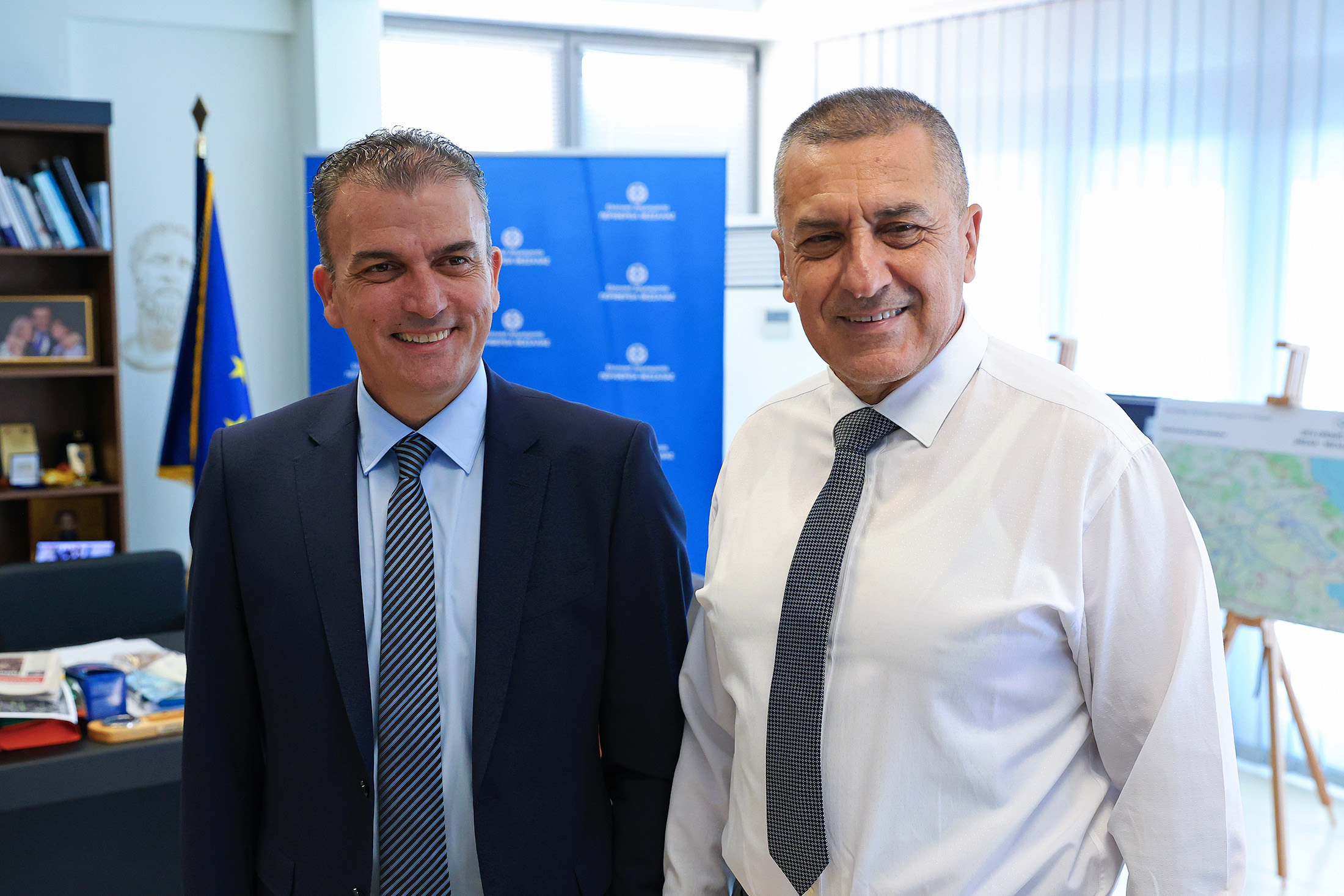 Ευχές για την γιορτή του δέχθηκε ο Περιφερειάρχης Θεσσαλίας Δημήτρης Κουρέτας