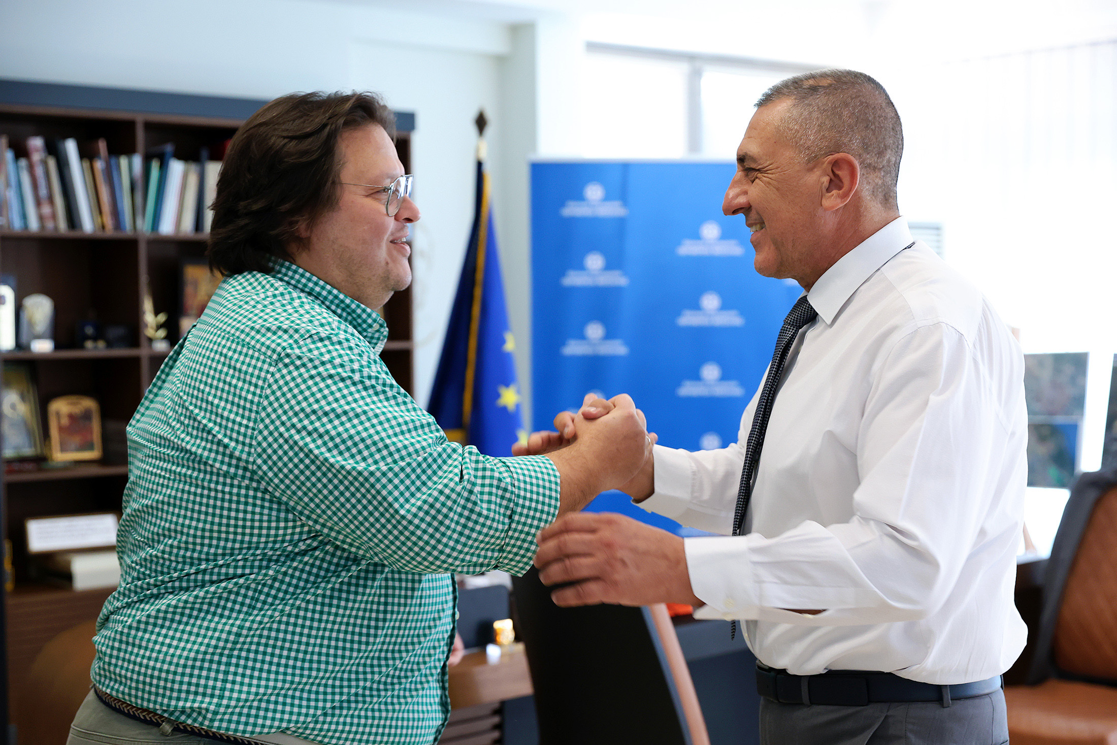 Ευχές για την γιορτή του δέχθηκε ο Περιφερειάρχης Θεσσαλίας Δημήτρης Κουρέτας