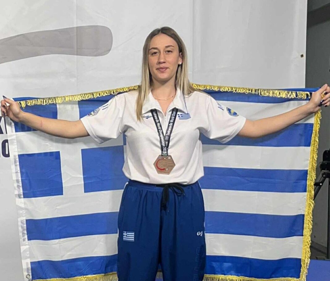 iakovaki xristiana_n Χάλκινη η Λαρισαία Χριστιάνα Ιακωβάκη στο Παγκόσμιο Πρωτάθλημα Ταεκβοντό ITF