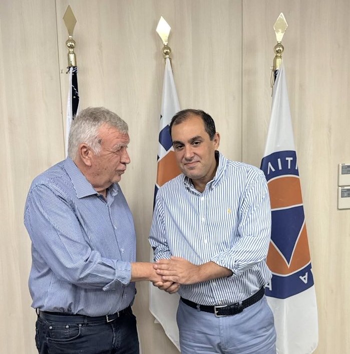 Συναντήσεις του Δημάρχου Κιλελέρ με Δημ. Παπαστεργίου και Κων. Κατσαφάδο