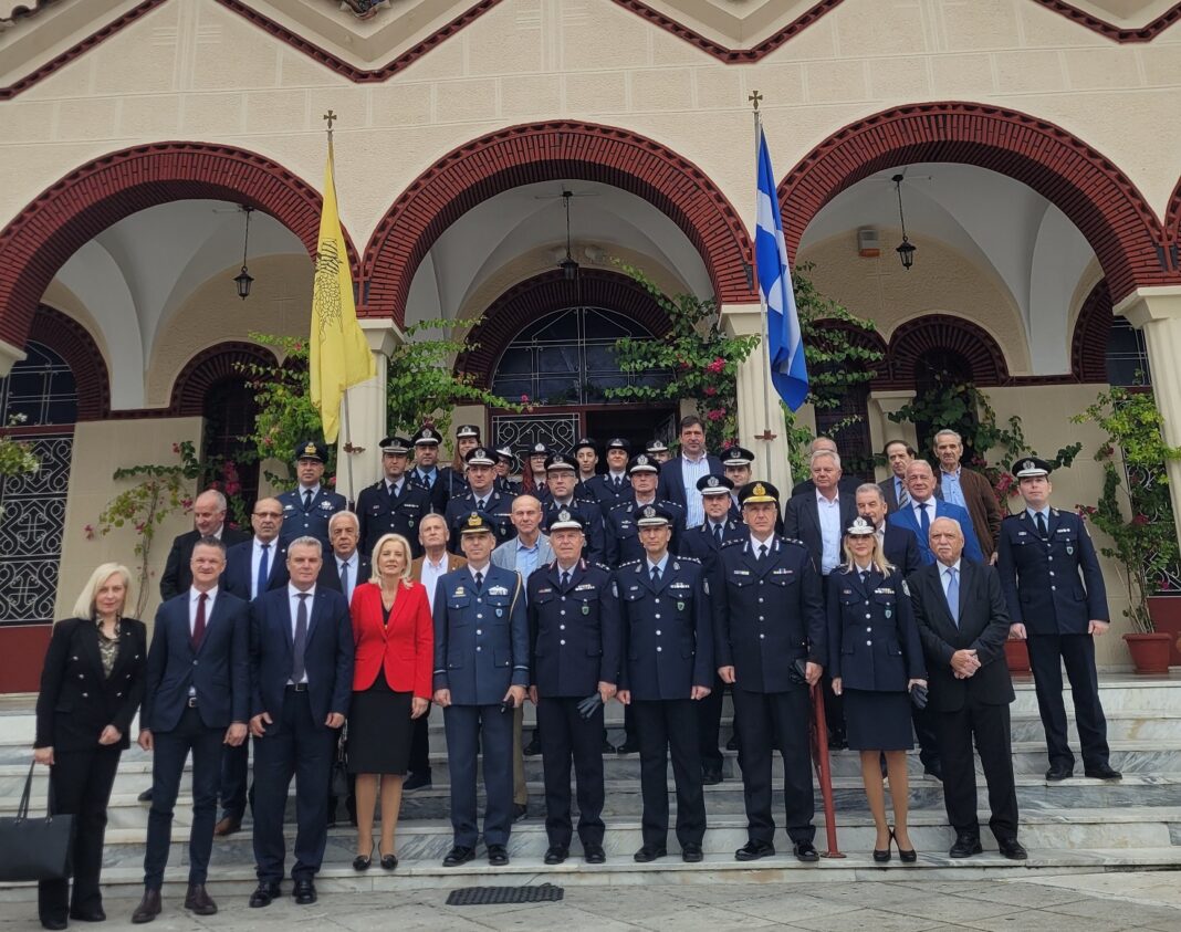 Εορτασμοί στη Λάρισα για την «Ημέρα της Ελληνικής Αστυνομίας» και του Προστάτη του Σώματος, Αγίου Αρτεμίου