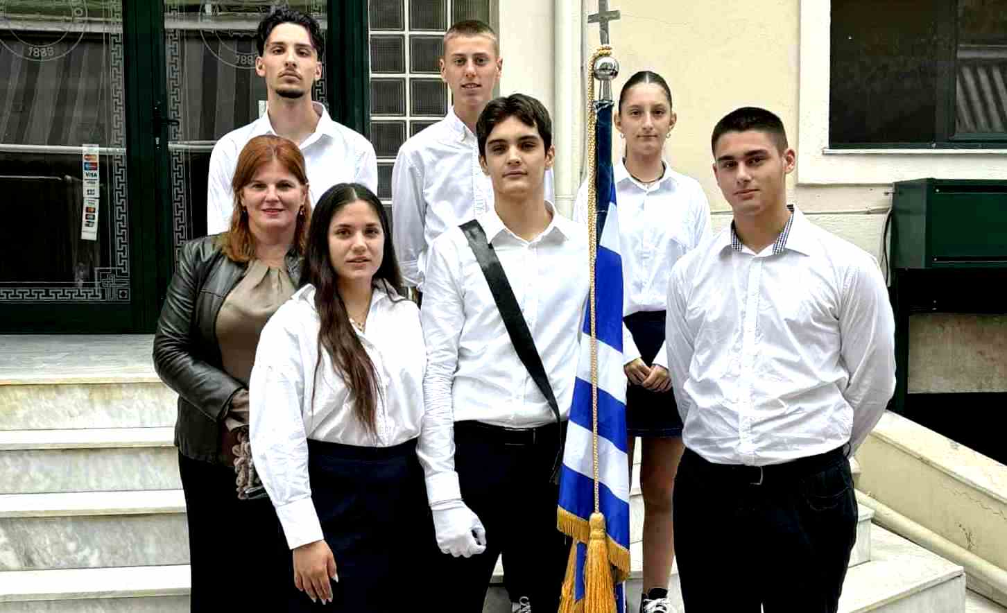 28η Οκτωβρίου 1940, στο ΕΠΑΛ Τυρνάβου