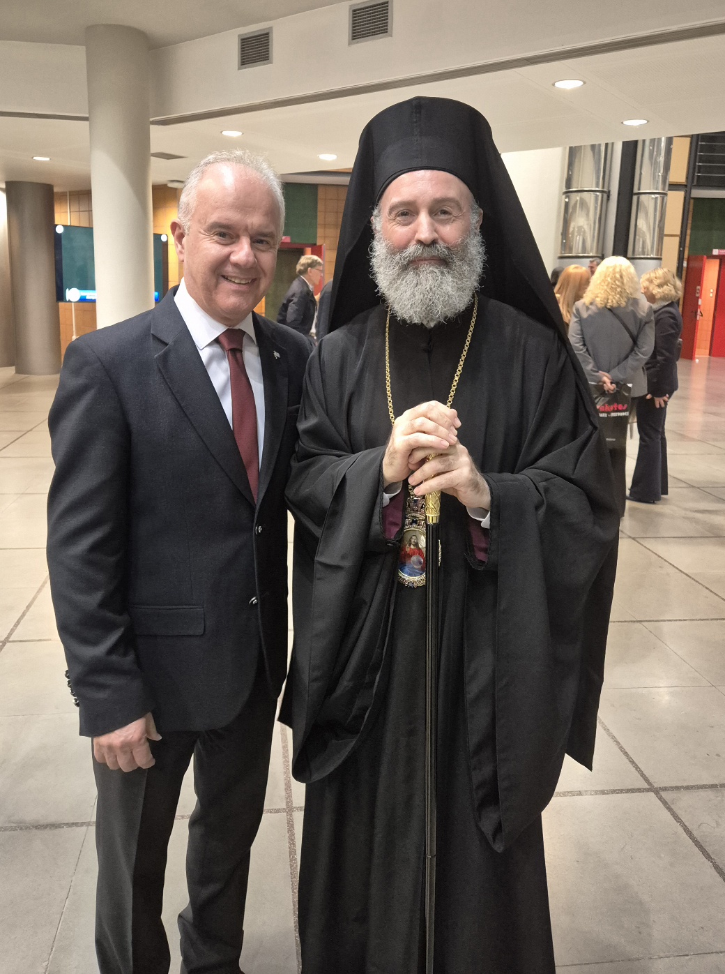 Συνάντηση του Δημάρχου Τεμπών Γιώργου Μανώλη με την Υπουργό Πολιτισμού κ.
Λίνα Μενδώνη