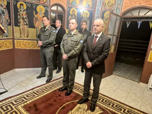 Εορτασμός των Εισοδίων της Θεοτόκου και της Ημέρας των Ενόπλων Δυνάμεων στο στρατόπεδο της 361 ΠΑΠ του Δήμου Τεμπών