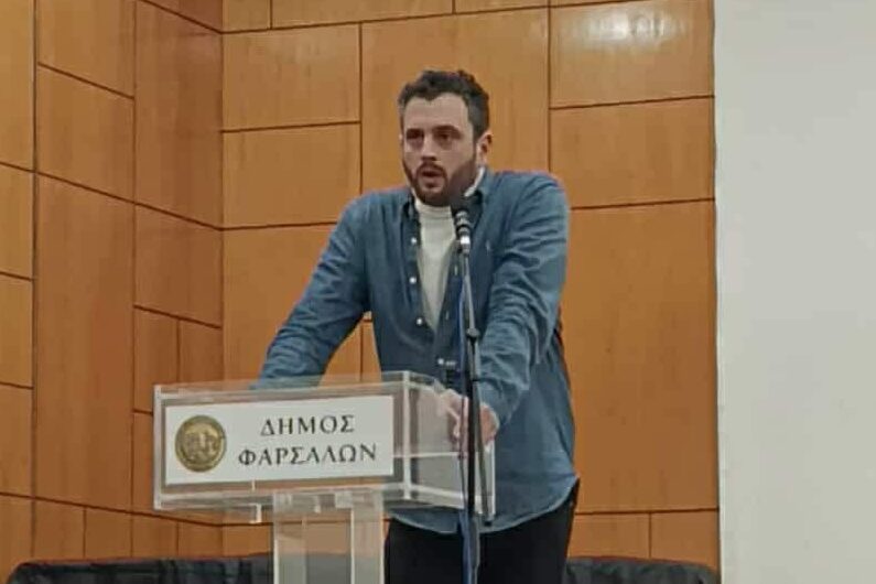 IMG-d74eacff2c506c49aa28980061f1e034-V Παρέμβαση του Δημάρχου Τυρνάβου Στέλιου Τσικριτσή στην Πανθεσσαλική Σύσκεψη Αγροτών και Κτηνοτρόφων στα Φάρσαλα