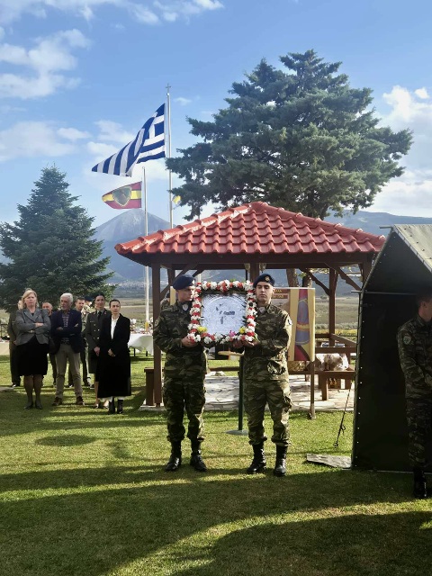 Εορτασμός των Εισοδίων της Θεοτόκου και της Ημέρας των Ενόπλων Δυνάμεων στο στρατόπεδο της 361 ΠΑΠ του Δήμου Τεμπών