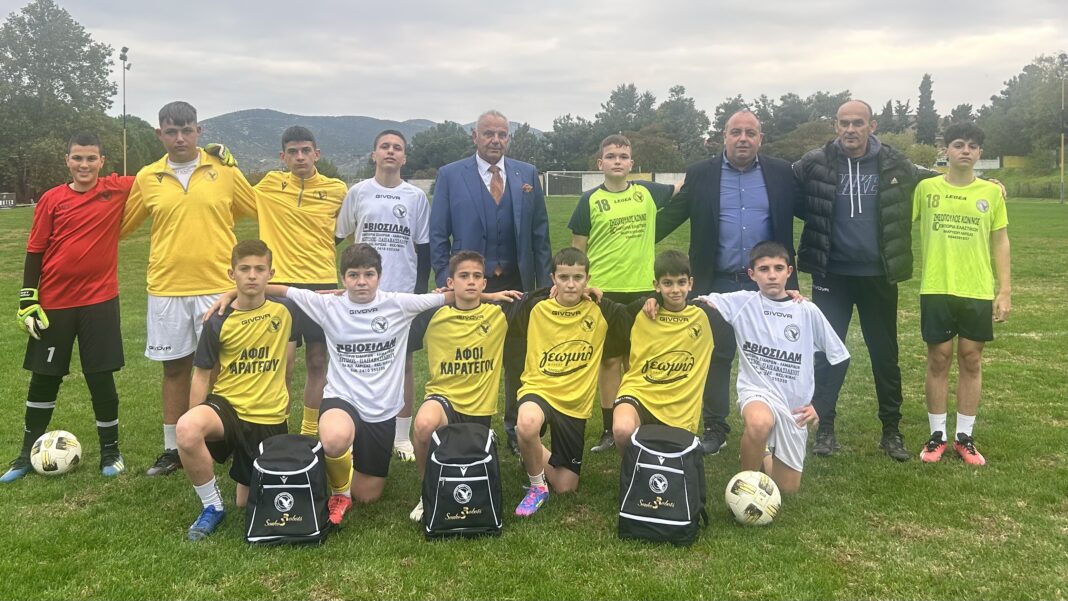 Η SOUKOS ROBOTS στηρίζει την Ακαδημία Ποδοσφαίρου “Αετός Μακρυχωρίου” 