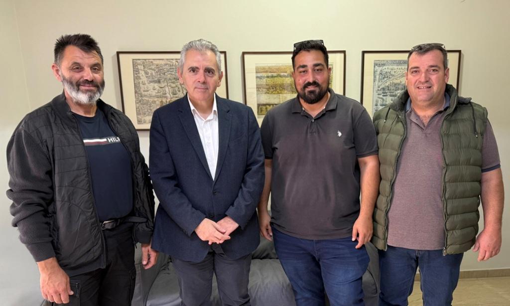 Μ. Χαρακόπουλος με Αγροτικό Σύλλογο Πλατυκάμπου: Πληρωμές αγροτών για βγει από το τέλμα ο κάμπος