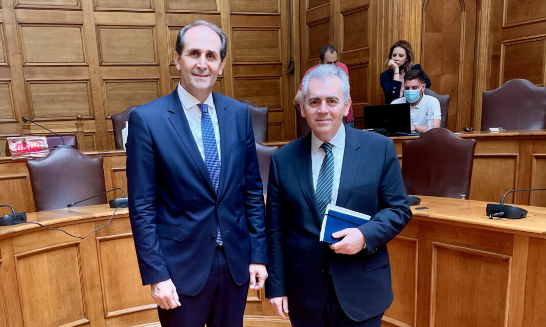 maximos -vesyropoulos Μ. Χαρακόπουλος για ονοματοδοσία Αίθουσας του Επιμελητηρίου Ημαθίας