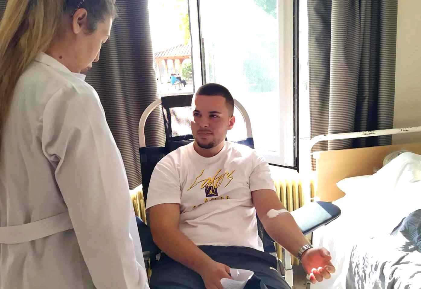 Η 1η εθελοντική αιμοδοσία στο 1ο ΕΠΑΛ Τυρνάβου για το 2024-25