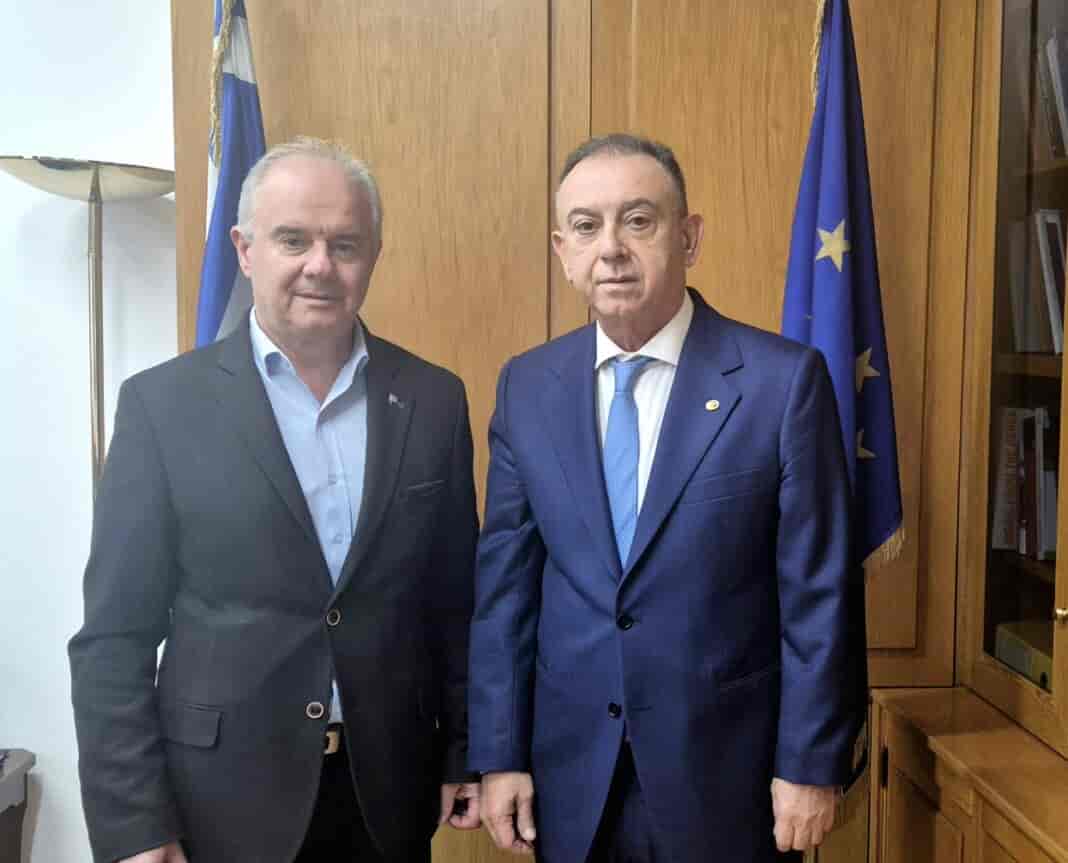 20251218_124157 Συνάντηση του Δημάρχου Τεμπών Γ. Μανώλη με τον Υφυπουργό Αγροτικής Ανάπτυξης και Τροφίμων Χρ. Κέλλα