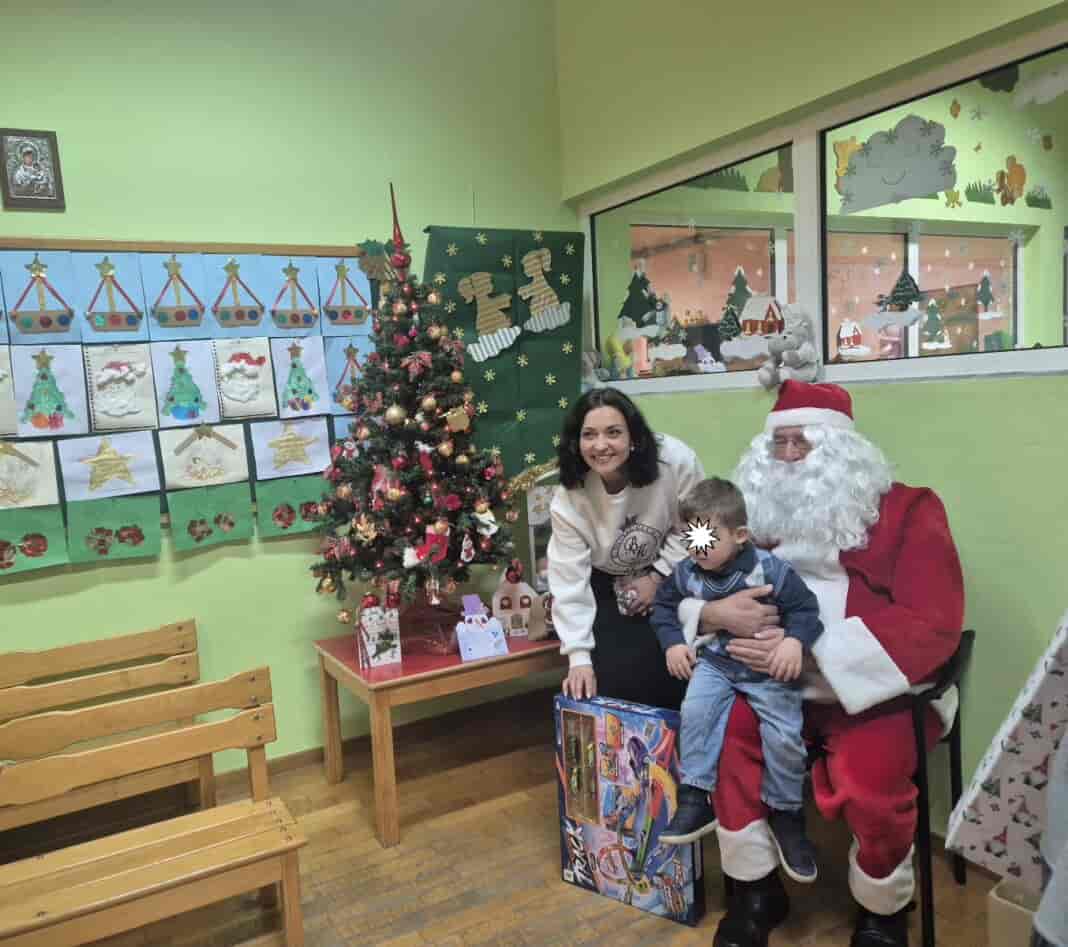 Μικρή γιορτή, μεγάλη χαρά στον Παιδικό Σταθμό Μακρυχωρίου παρουσία του Δημάρχου Γ. Μανώλη