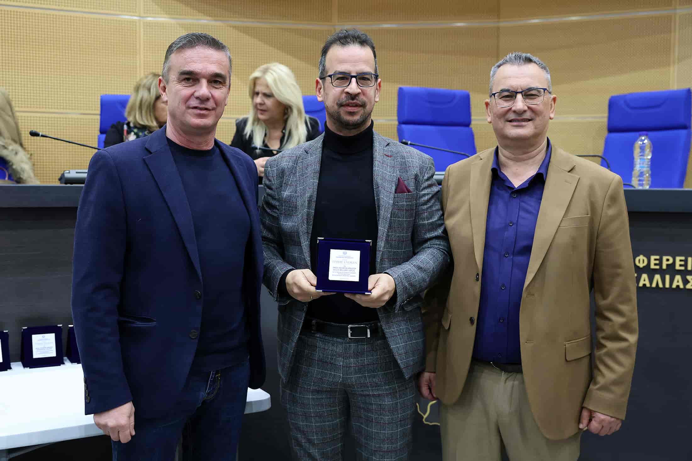 H Περιφέρεια Θεσσαλίας βράβευσε Εθελοντές Αιμοδότες