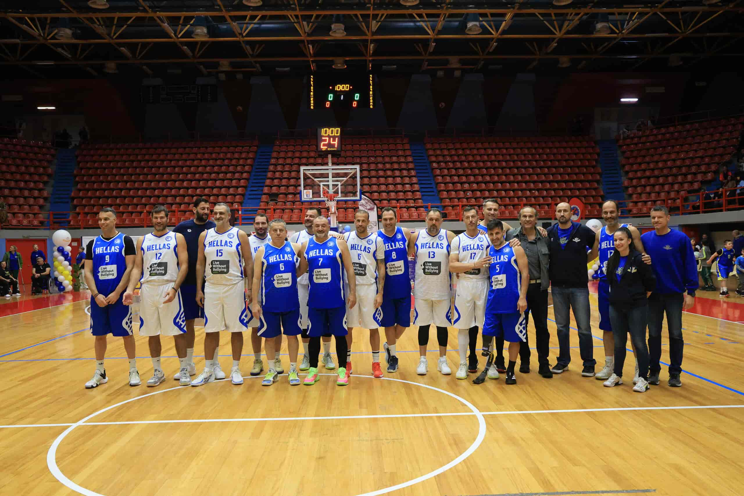 «Όλοι μοναδικοί, όλοι ίσοι, Νικάμε μαζί» - Με παλμό και μεγάλη συμμετοχή ο φιλανθρωπικός αγώνας μπάσκετ με αμαξίδιο στη Νεάπολη Λάρισας