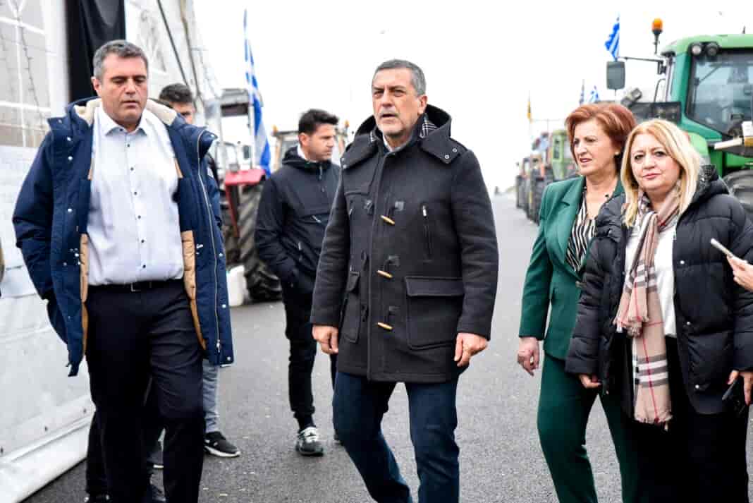 kouretas e65 Στον Κόμβο του Ε65 ο Περιφερειάρχης Θεσσαλίας Δημήτρης Κουρέτας