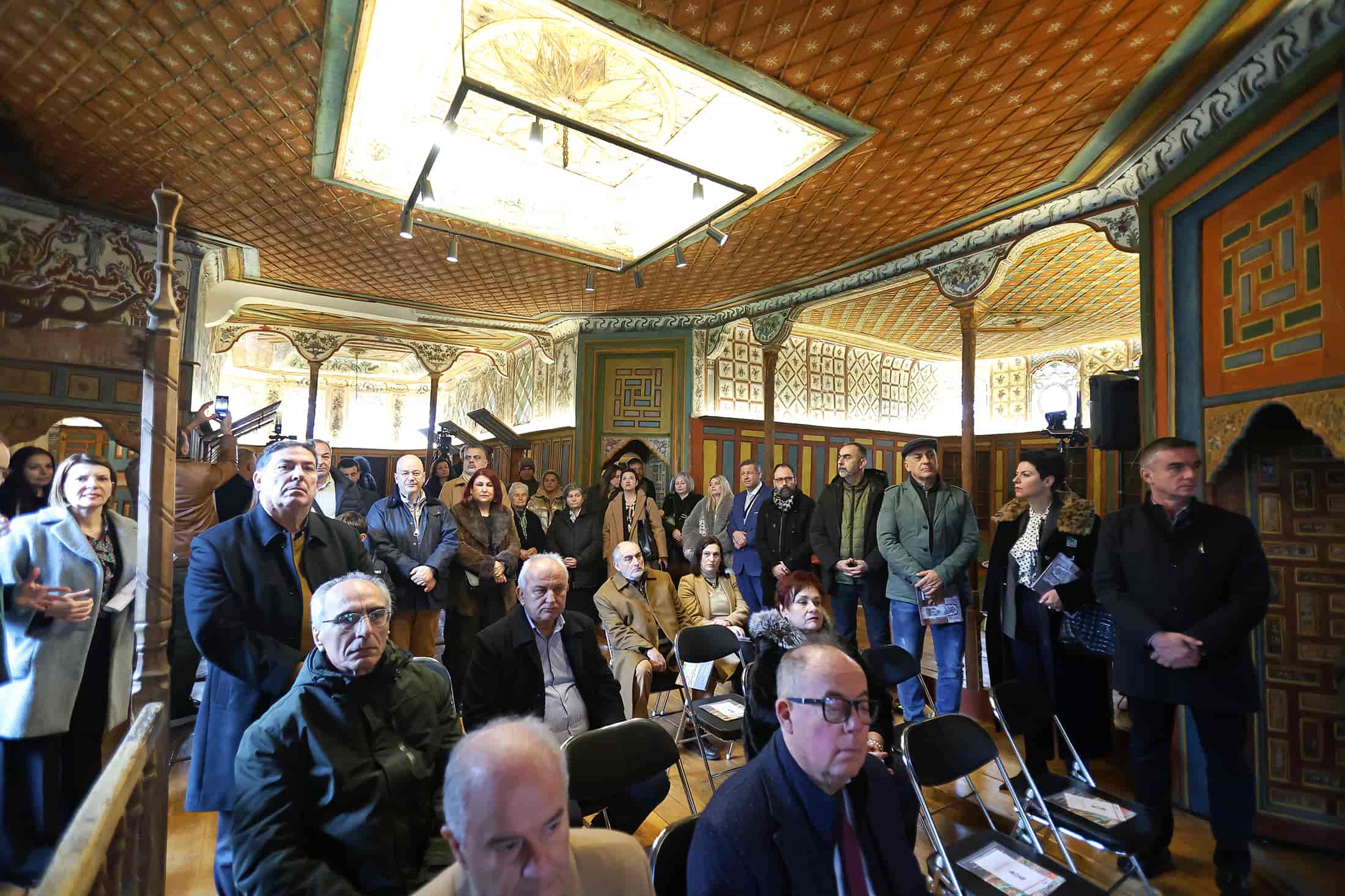 Εγκαινιάστηκε το πλήρως αποκατεστημένο Αρχοντικό του Γ. Σβαρτς στα Αμπελάκια