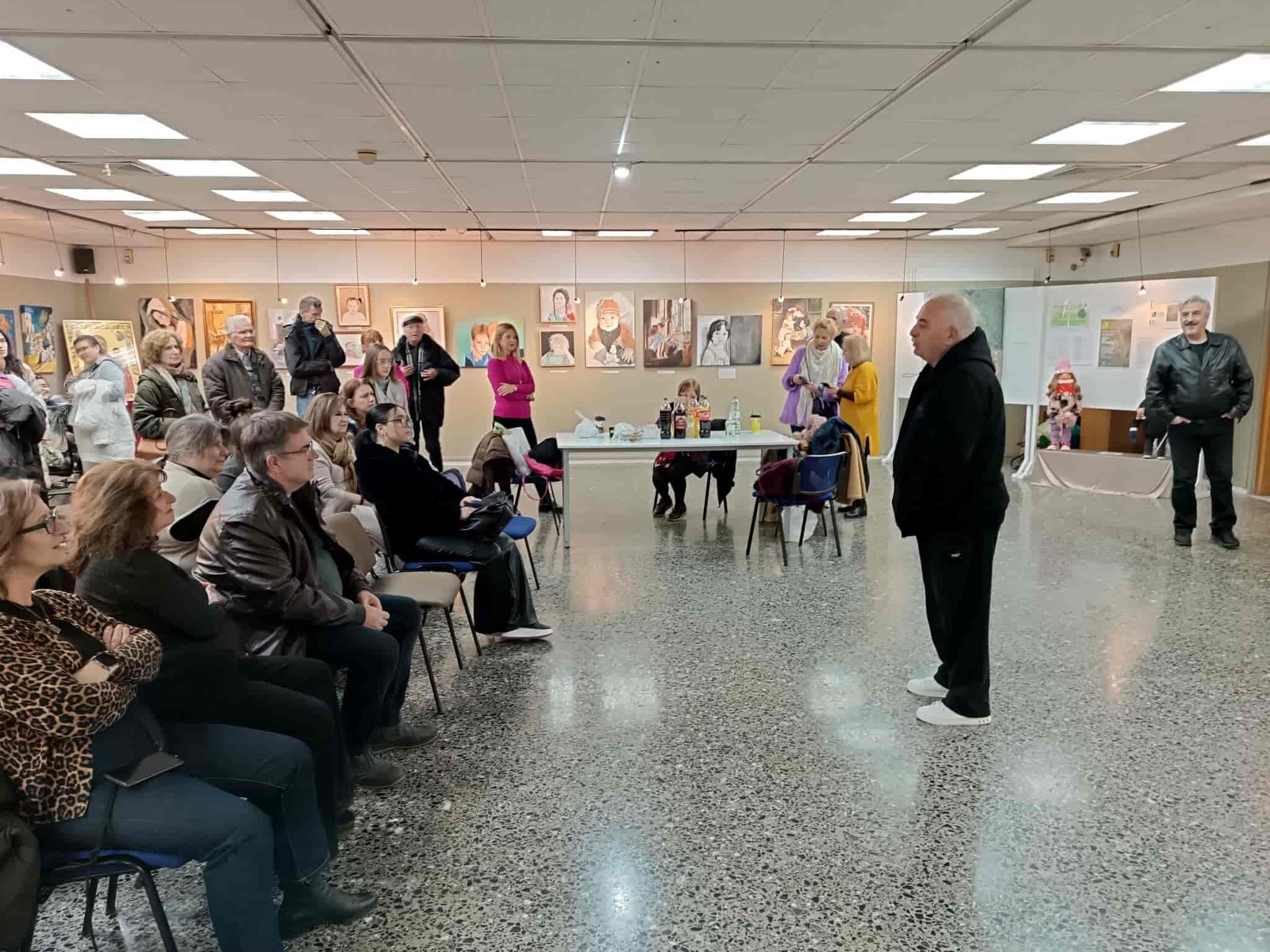 Επίσκεψη του 3ου Εσπερινού ΕΠΑΛ Λάρισας στην έκθεση “ΠΑΙΔΙ, ΠΝΟΗ ΤΟΥ ΜΕΛΛΟΝΤΟΣ”