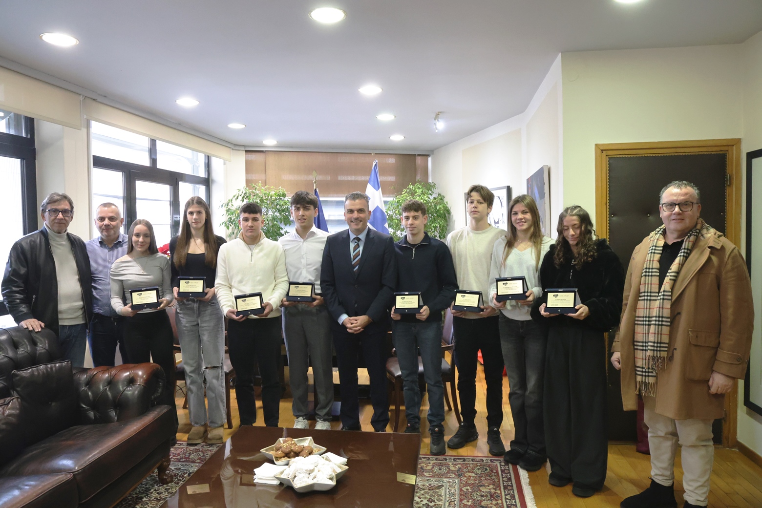 Θ.Μαμάκος: «Είστε το παρόν και το μέλλον της Λάρισας»