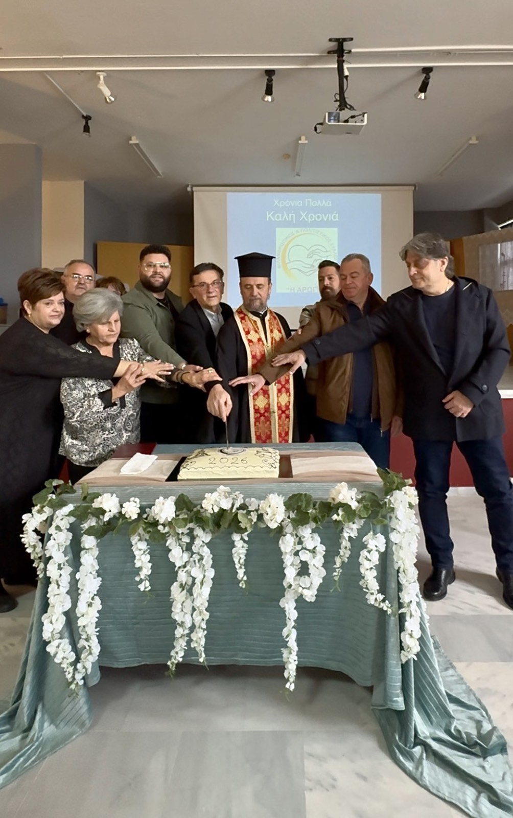 Κοπή Πρωτοχρονιάτικης Πίτας- Ομιλία για την Αλληλεπίδραση Ανθρώπινου Εγκεφάλου και Ηλεκτρονικού Υπολογιστή. Η Βιοηθική Διάσταση -Εκλογές