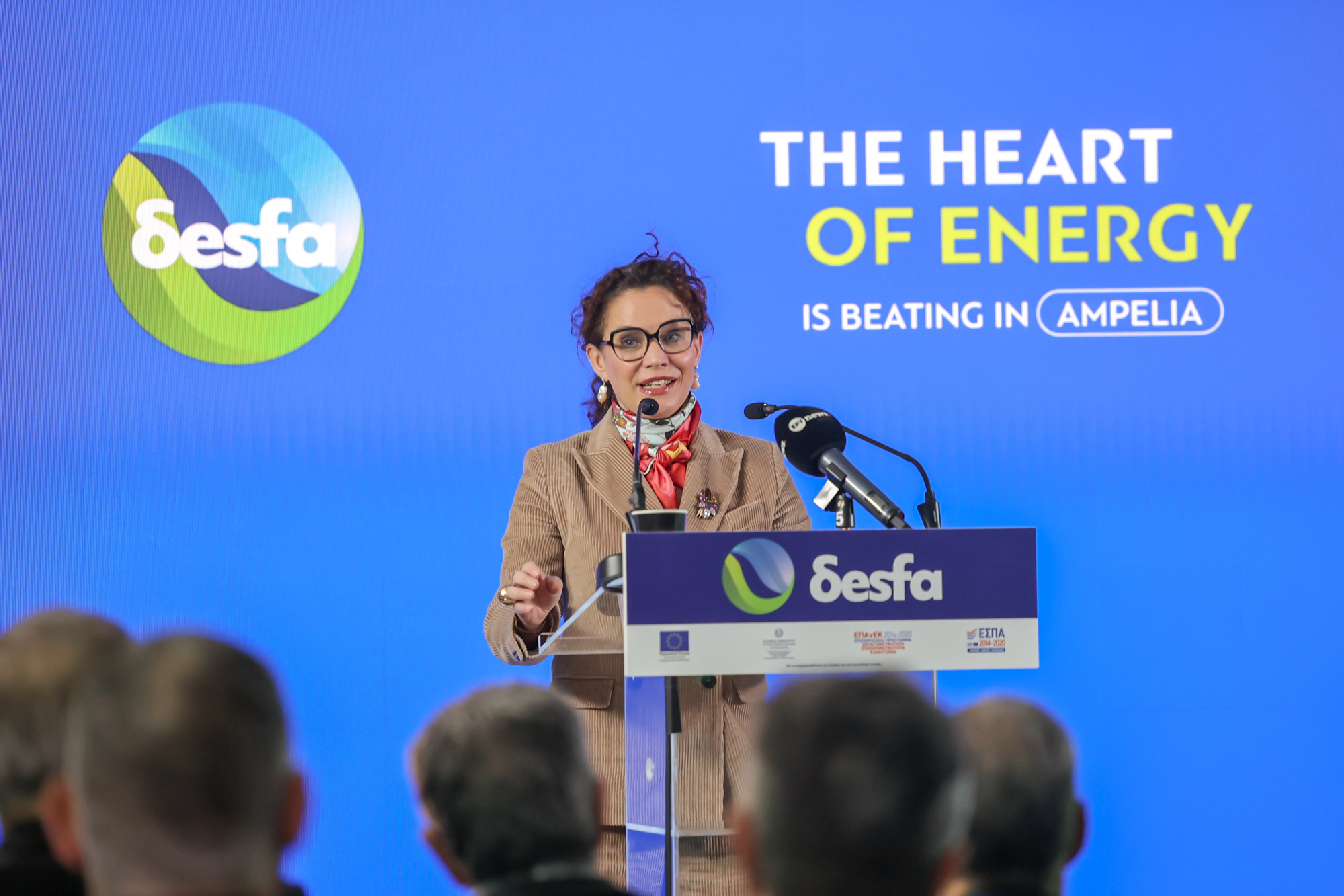 Ο ΔΕΣΦΑ εγκαινίασε τον Σταθμό Συμπίεσης Φυσικού Αερίου στην Αμπελιά Φαρσάλων